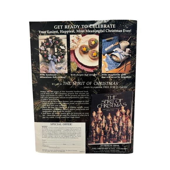 Vintage For The Love of Cross Stitch Project Magazine 1988 LEISURE ARTS V1#1 - Picture 12 of 12